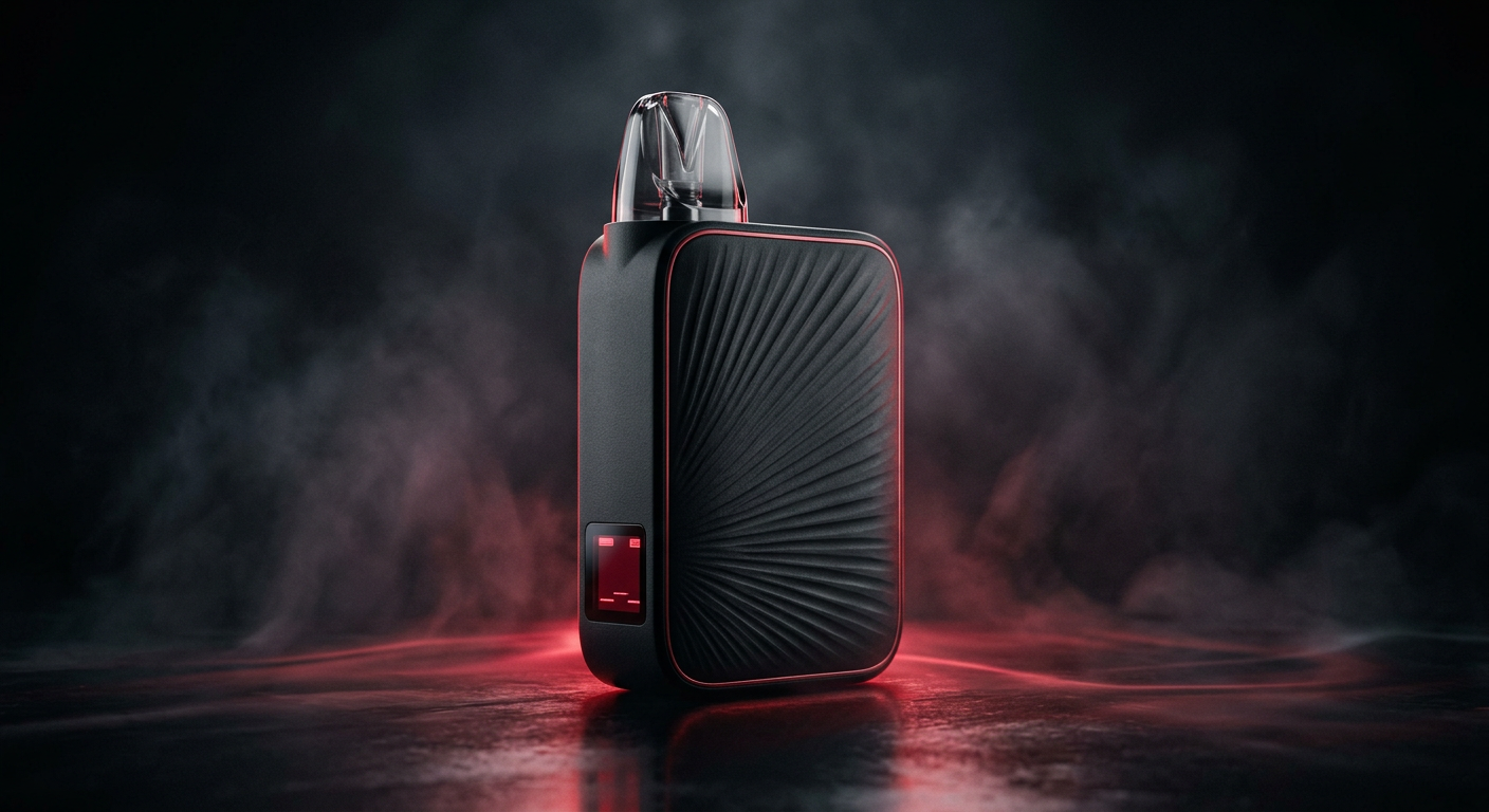 Non-compliant ENDS device illustrating regulatory enforcement gaps in age verification and device authentication